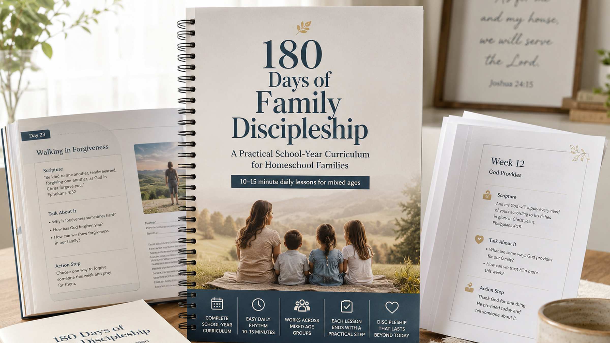 180 Days of Family Discipleship curriculum